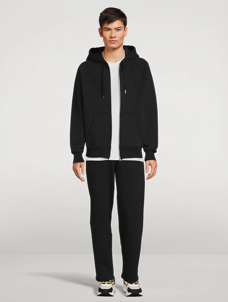 Ami De Coeur Zipped Hoodie