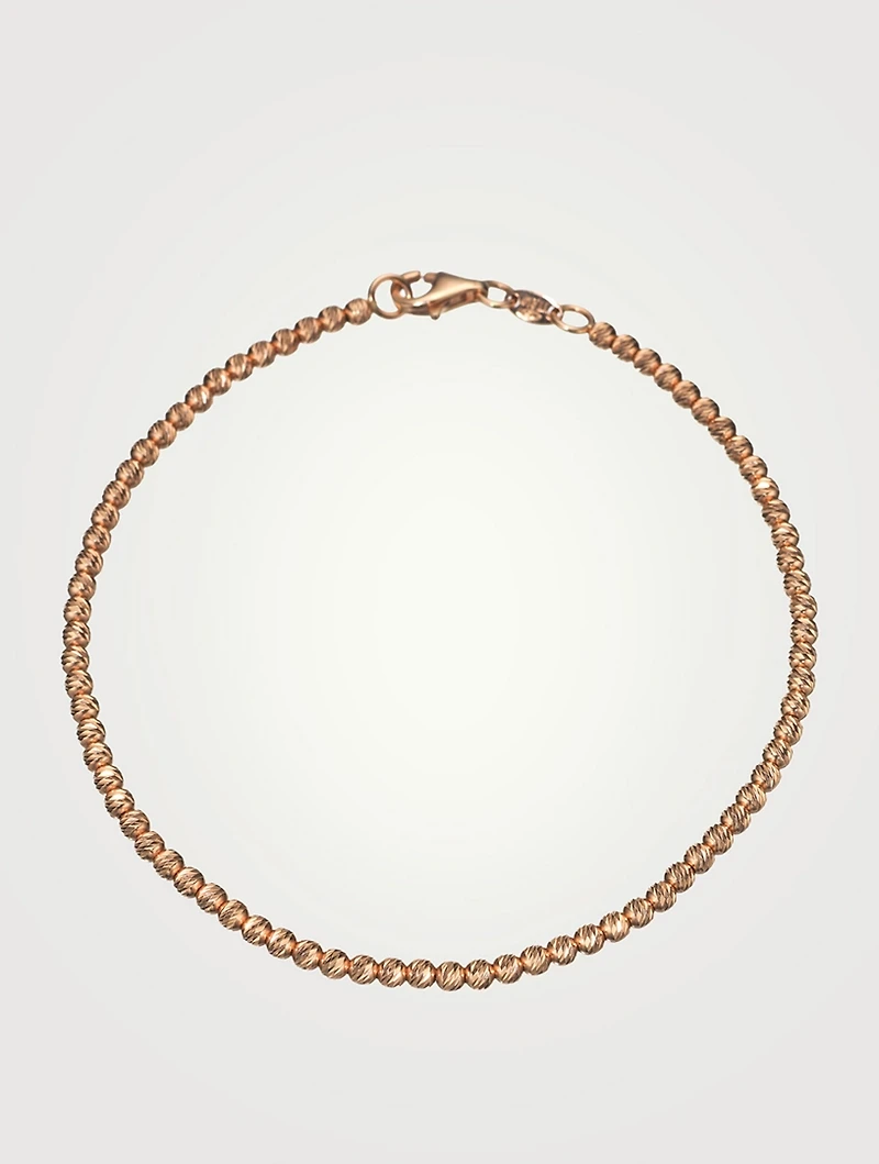 18K Gold Disco Ball Bracelet