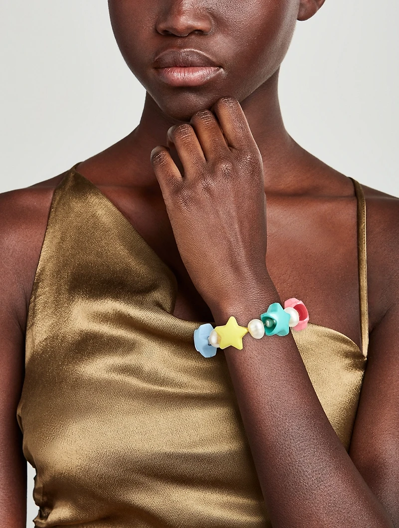 Sky Beaded Bracelet