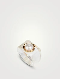 Heather Pearl Ring