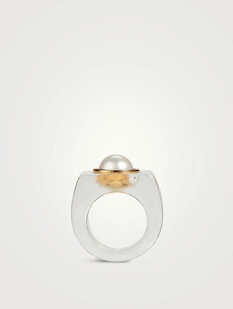 Heather Pearl Ring