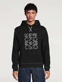 Anagram Cotton Hoodie