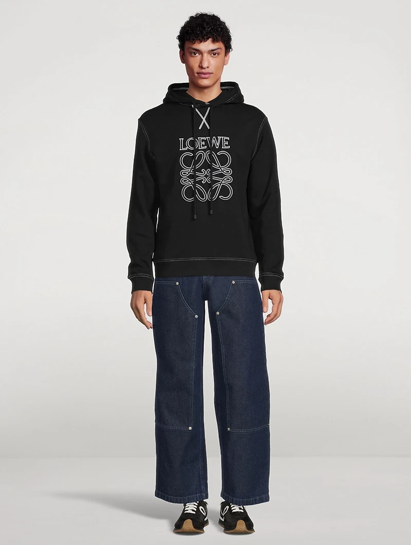 Anagram Cotton Hoodie