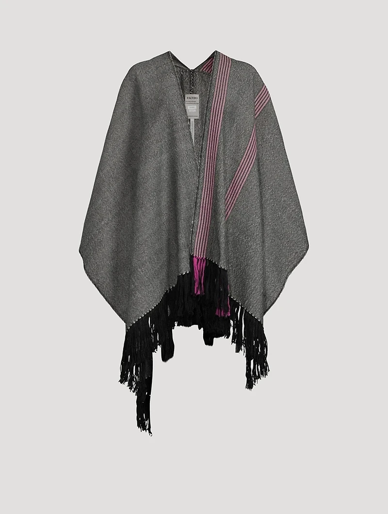 Dual Baby Alpaca Poncho