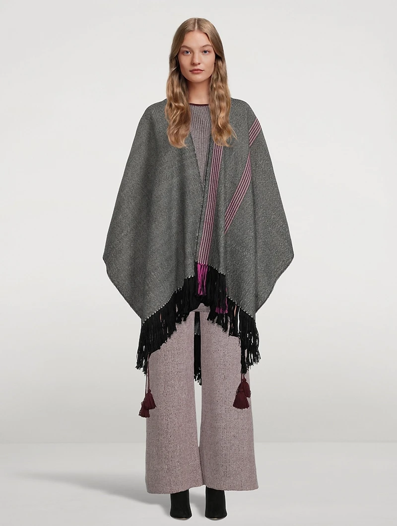 Dual Baby Alpaca Poncho
