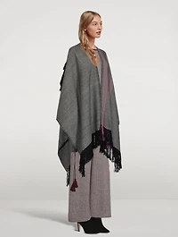 Dual Baby Alpaca Poncho