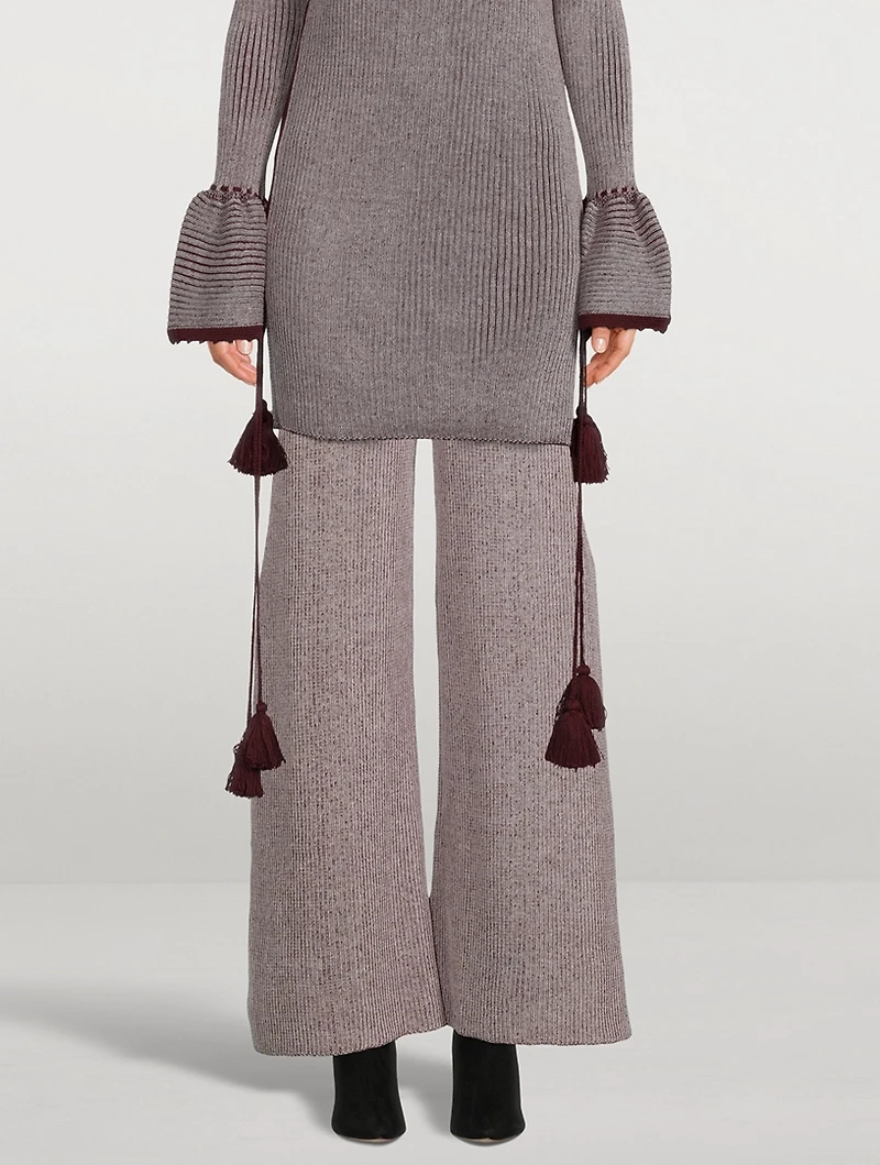 Luisa Alpaca Palazzo Pants
