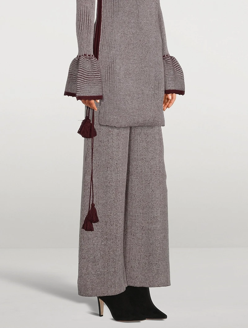 Luisa Alpaca Palazzo Pants