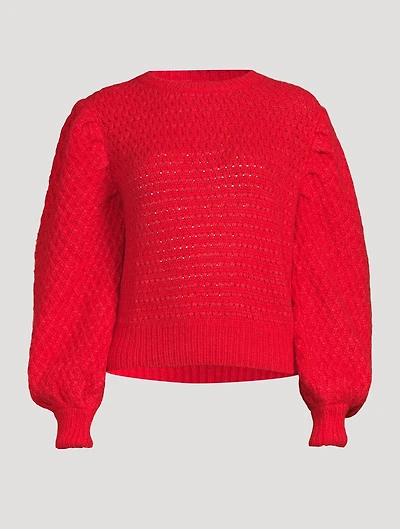 Milagros Knit Alpaca Sweater