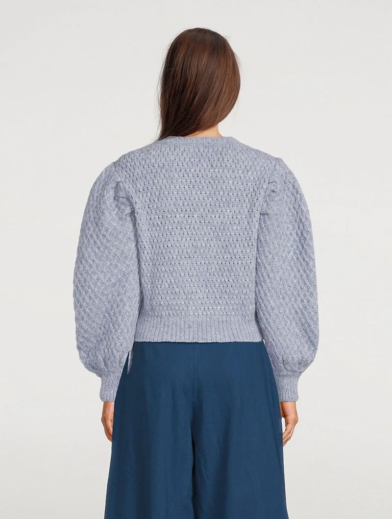 Milagros Knit Alpaca Sweater
