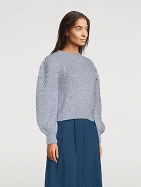 Milagros Knit Alpaca Sweater