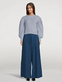 Milagros Knit Alpaca Sweater