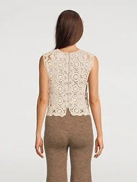 Jasmin Crochet Vest