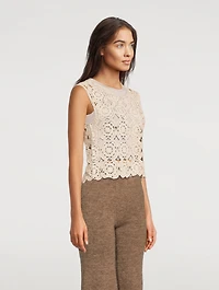 Jasmin Crochet Vest