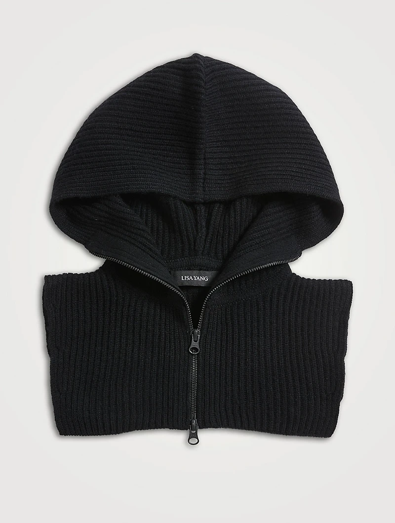 Kairo Cashmere Zip Balaclava