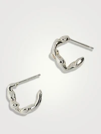 Small Lava Hoop Earrings