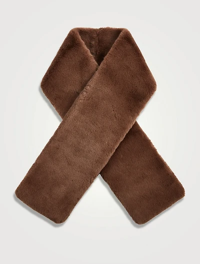 Saga Faux Fur Scarf