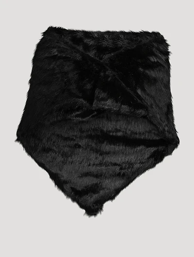 Clover Faux Fur Scarf