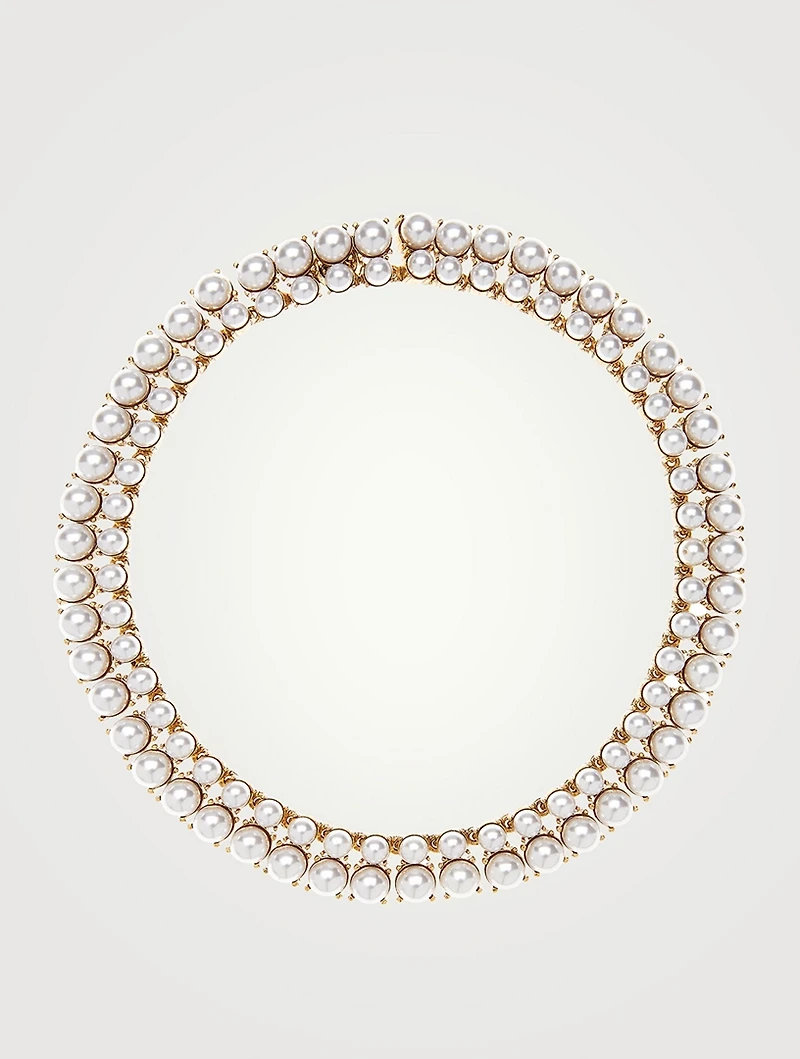 Faux Pearl Necklace
