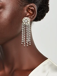 Shooting Star Crystal Earrings