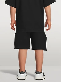 Kids Cotton Jogger Shorts