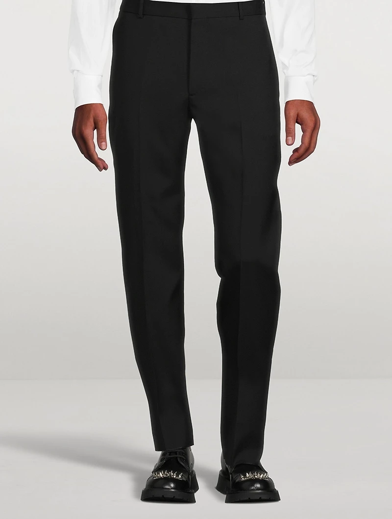 Wool And Mohair Pants