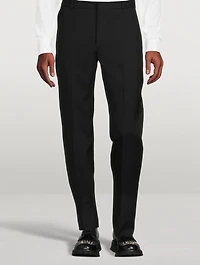 Wool And Mohair Pants