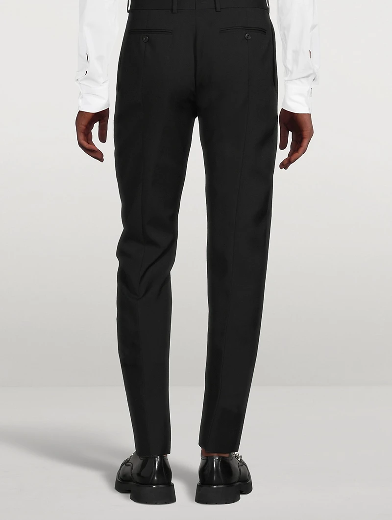 Wool And Mohair Pants
