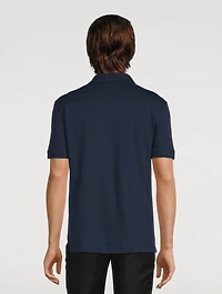 Selvedge Logo Tape Polo Shirt