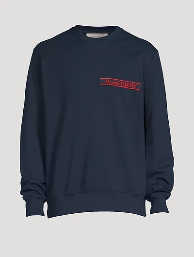 Selvedge Logo Tape Sweatshirt