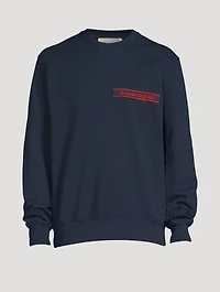Selvedge Logo Tape Sweatshirt