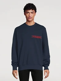 Selvedge Logo Tape Sweatshirt