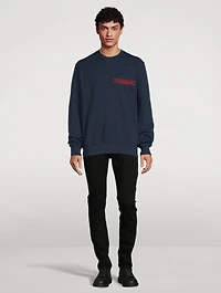 Selvedge Logo Tape Sweatshirt