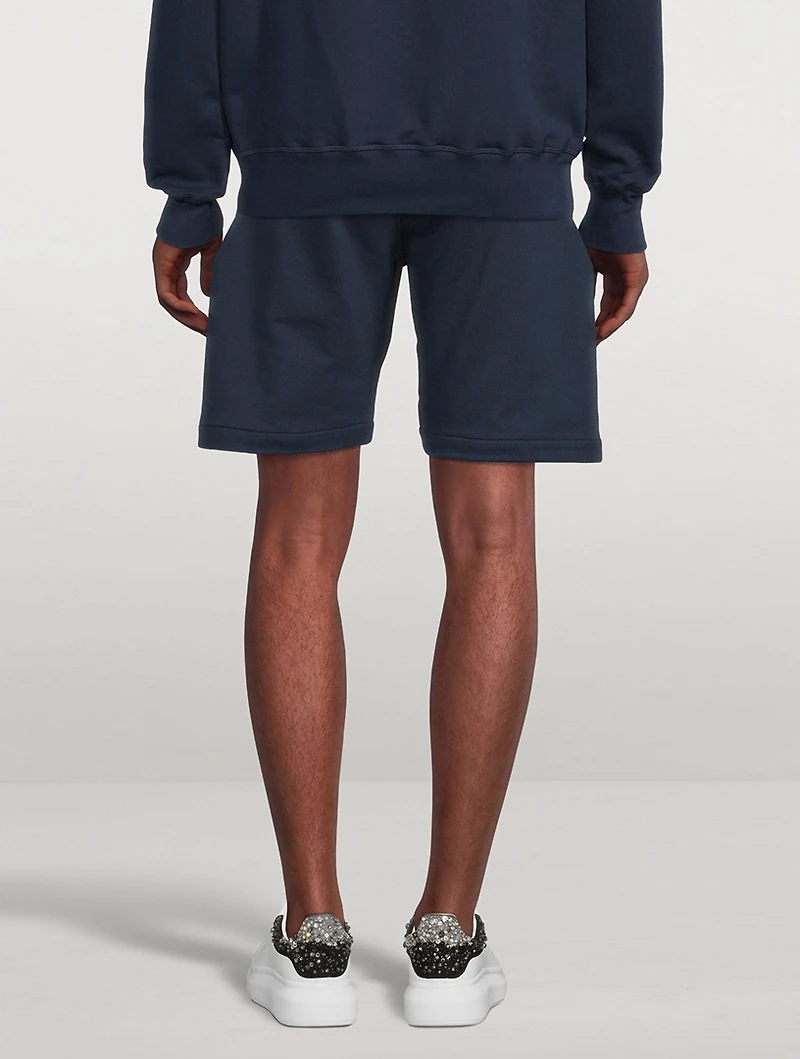 Cotton Shorts With Logo