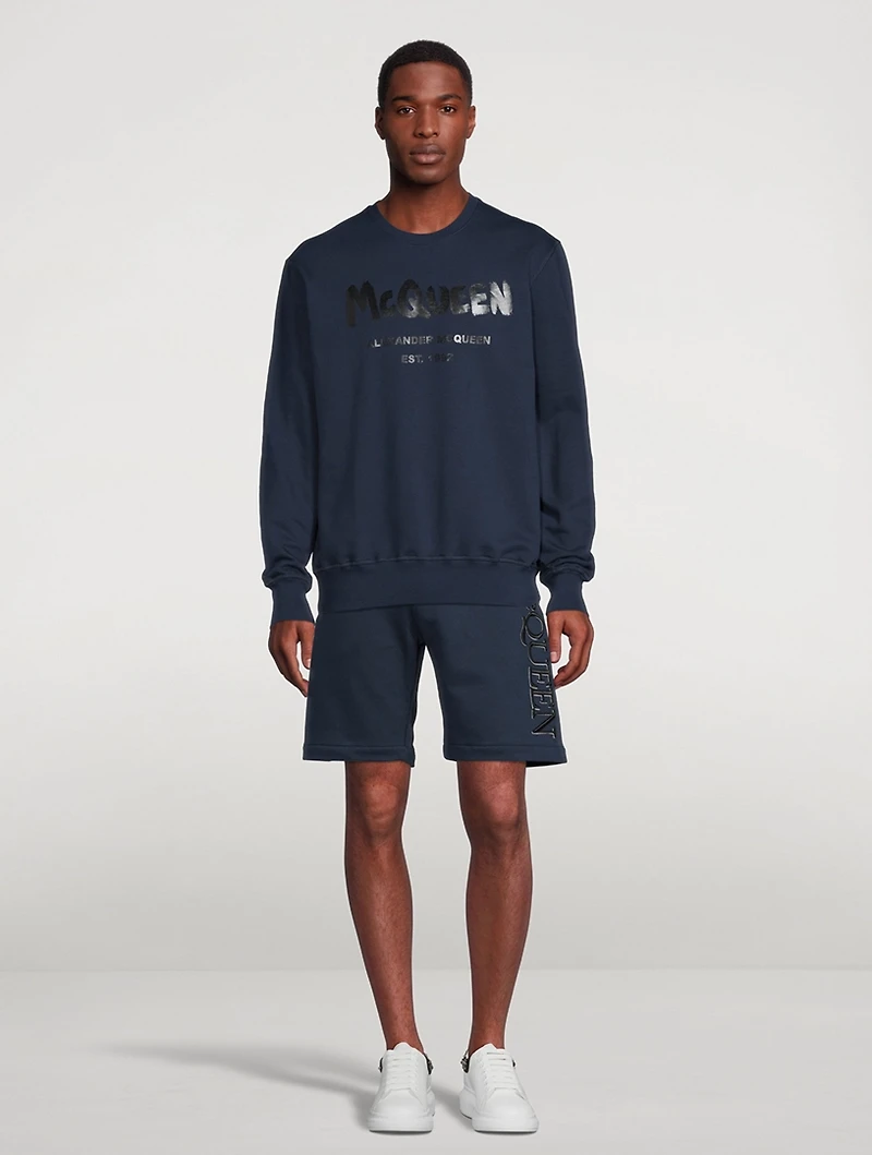 Cotton Shorts With Logo