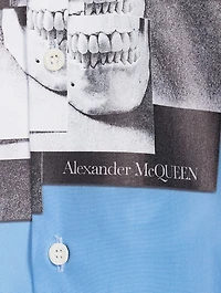 Skull Graphic Cotton Shirt