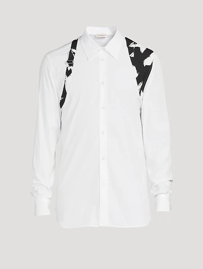 McQueen Graffiti Harness Shirt