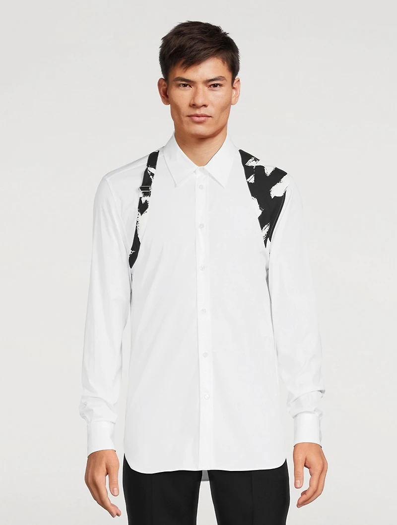 McQueen Graffiti Harness Shirt