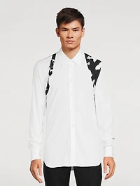 McQueen Graffiti Harness Shirt