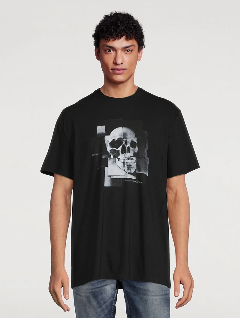 Photo Collage Cotton T-Shirt