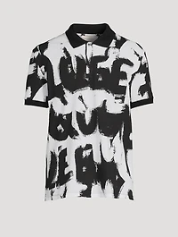McQueen Graffiti Polo Shirt