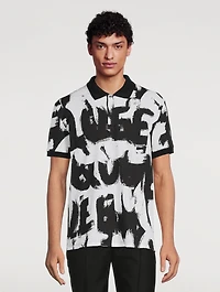 McQueen Graffiti Polo Shirt