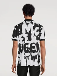 McQueen Graffiti Polo Shirt