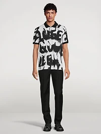 McQueen Graffiti Polo Shirt