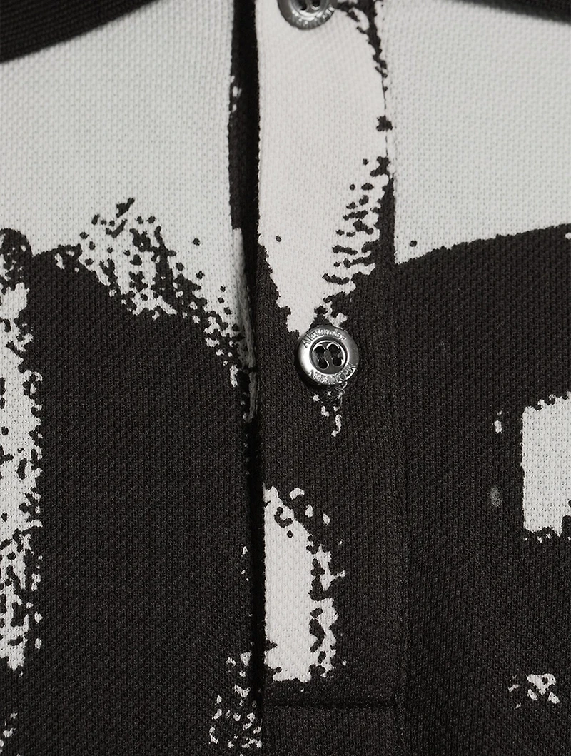 McQueen Graffiti Polo Shirt