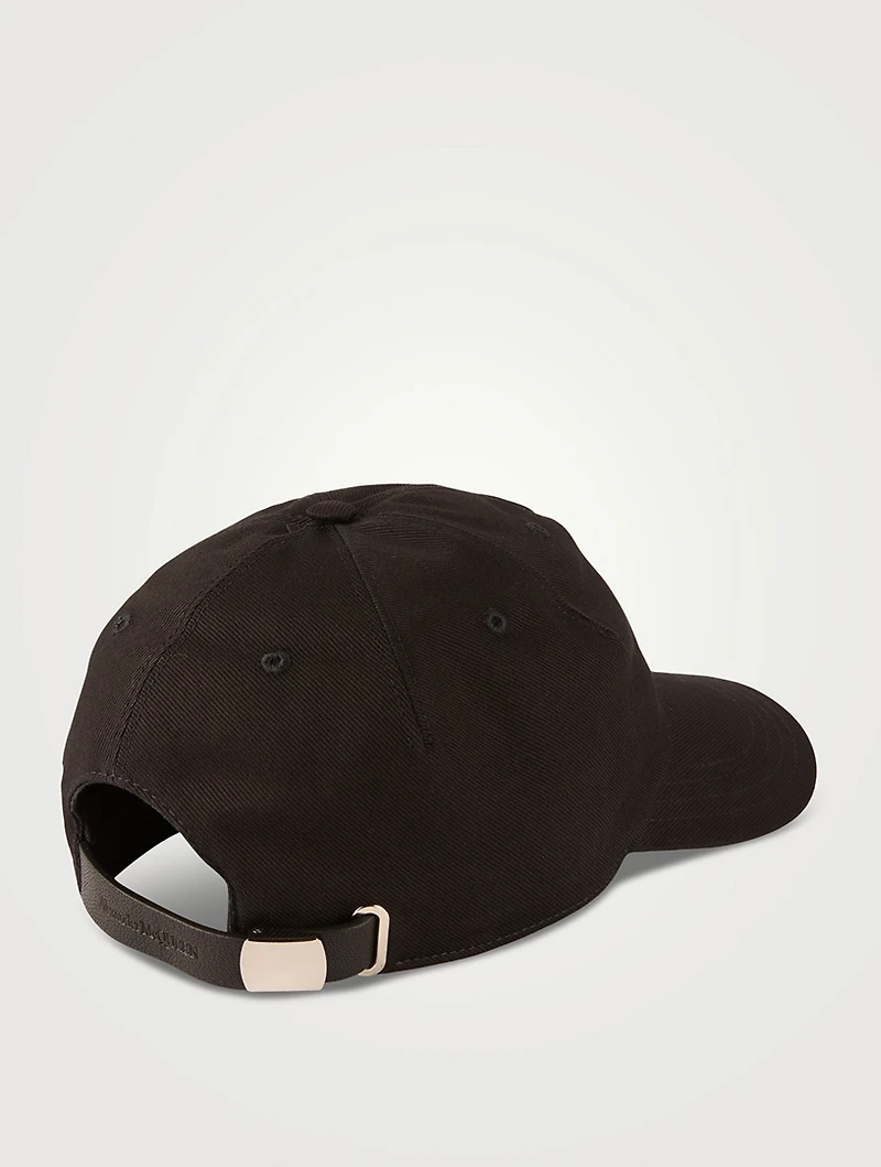 Oversized Logo Baseball Cap