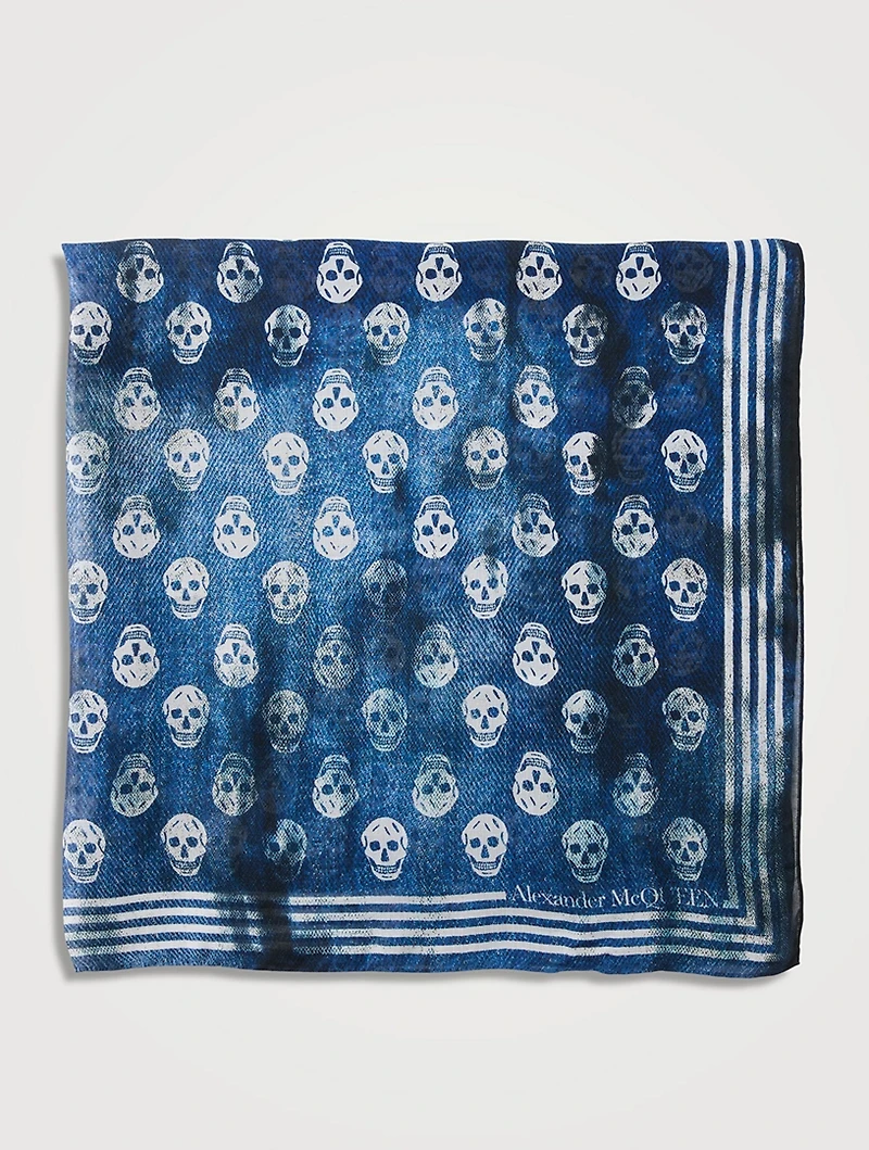 Denim Biker Scarf