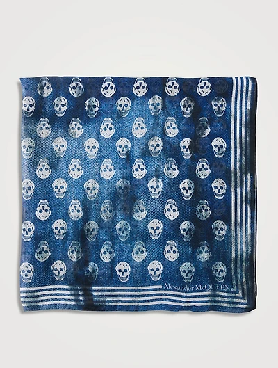 Denim Biker Scarf