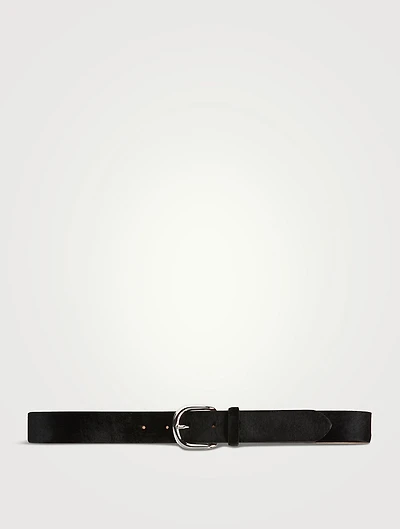 Ica Calf Hair Belt