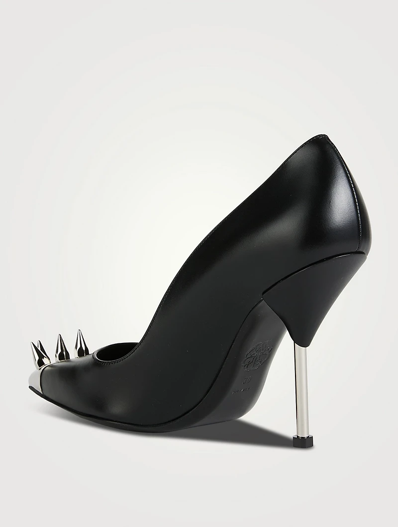 Punk Leather Pumps